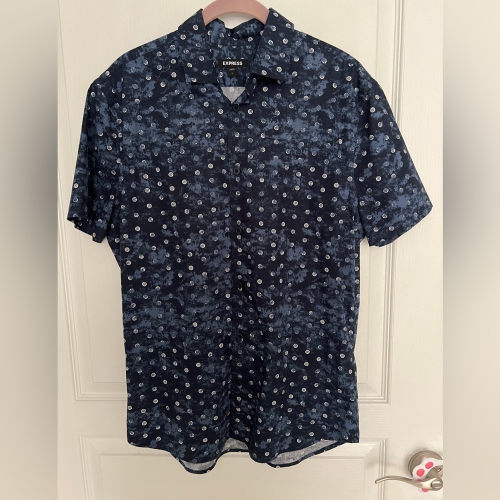Express Short Sleeve Button Down